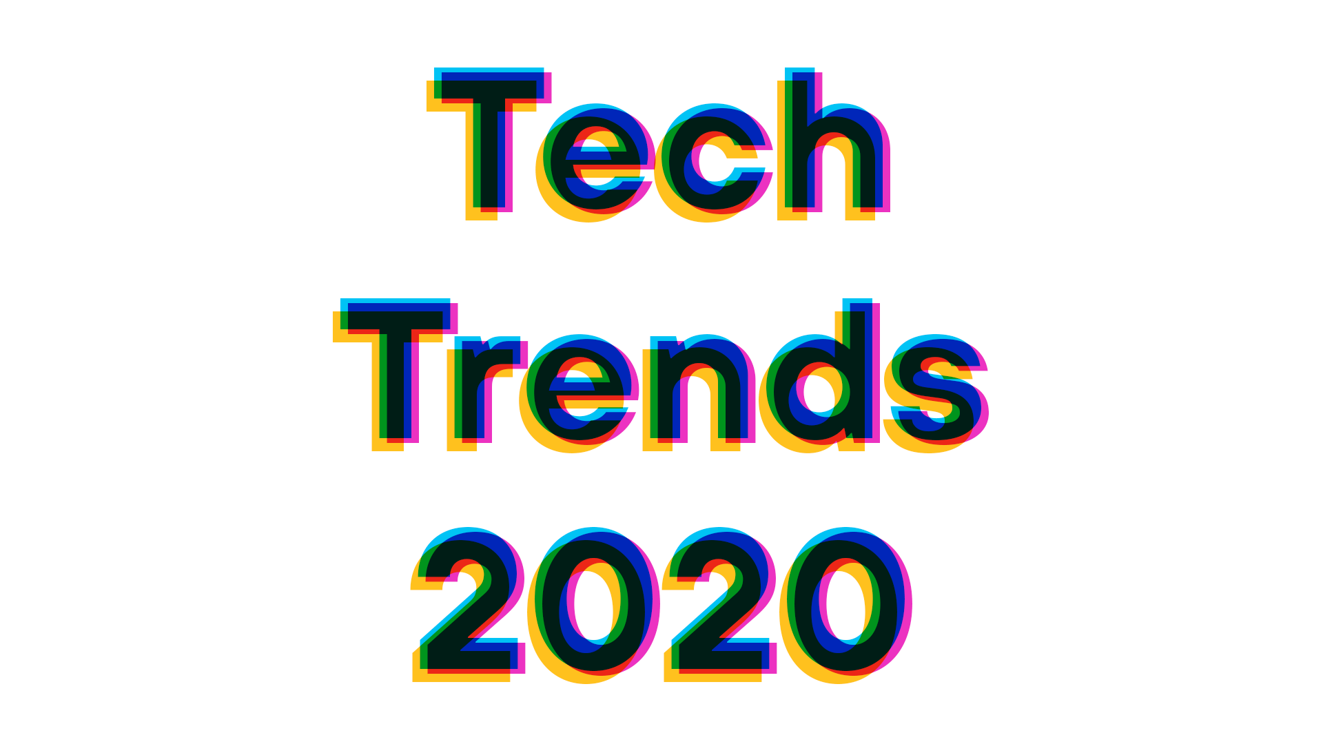 technologie trends 2020