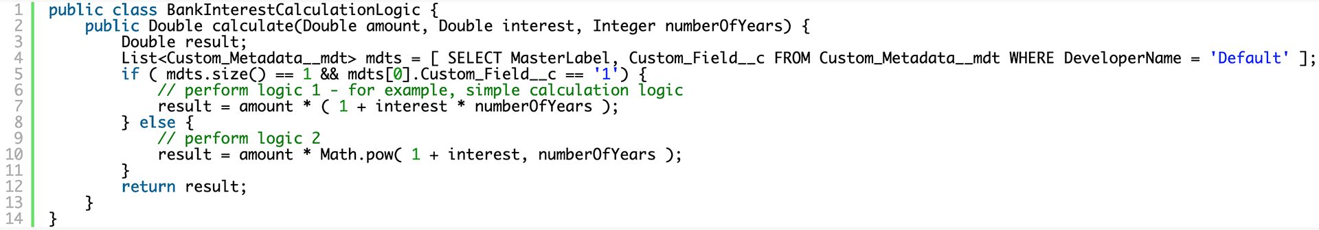 Salesforce Custom Metadata