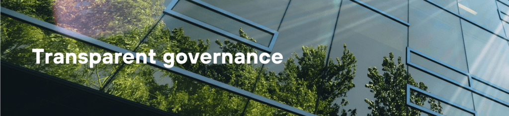 Transparent governance