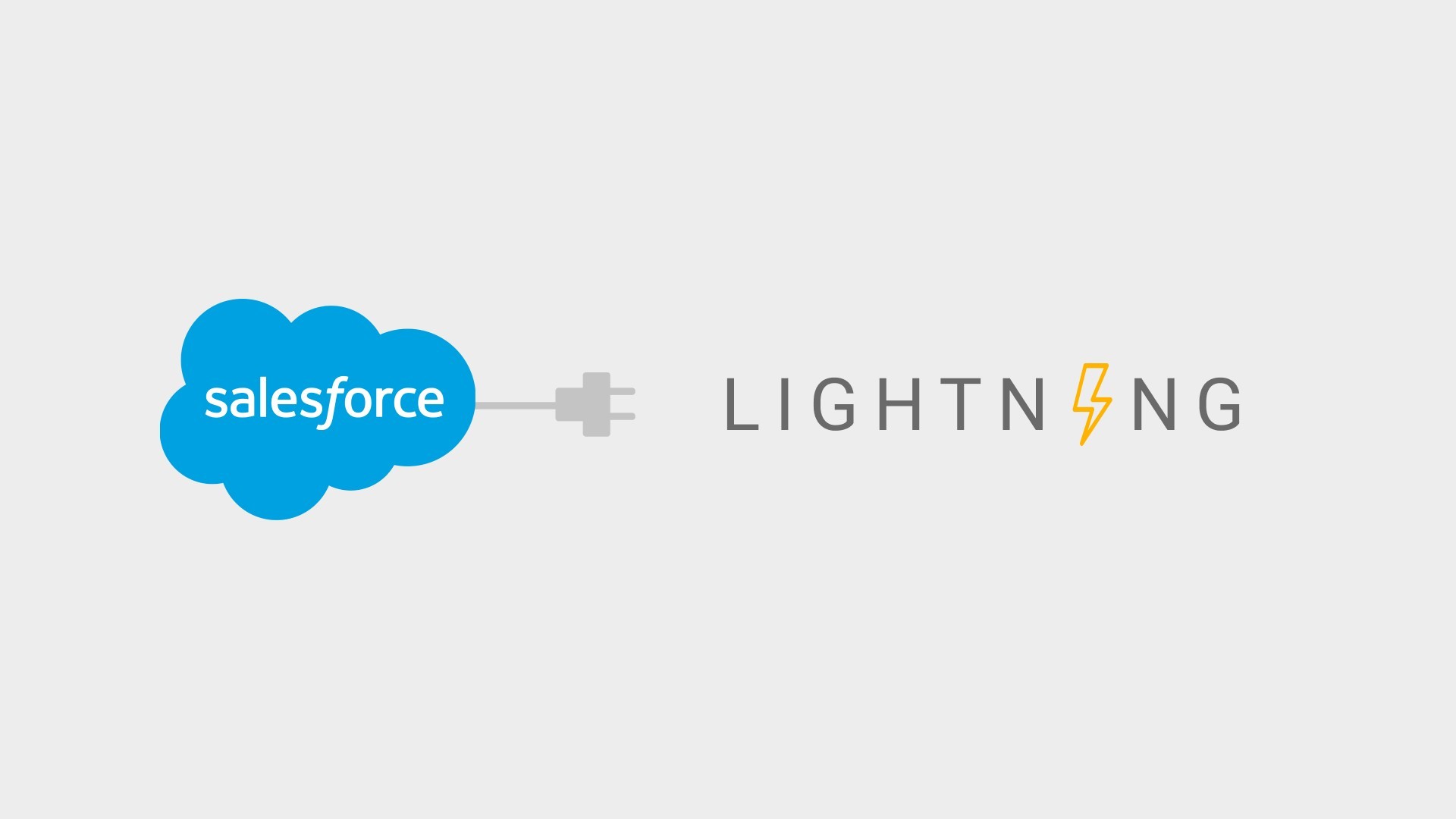 Salesforce App Cloud: Salesforce lightning logo