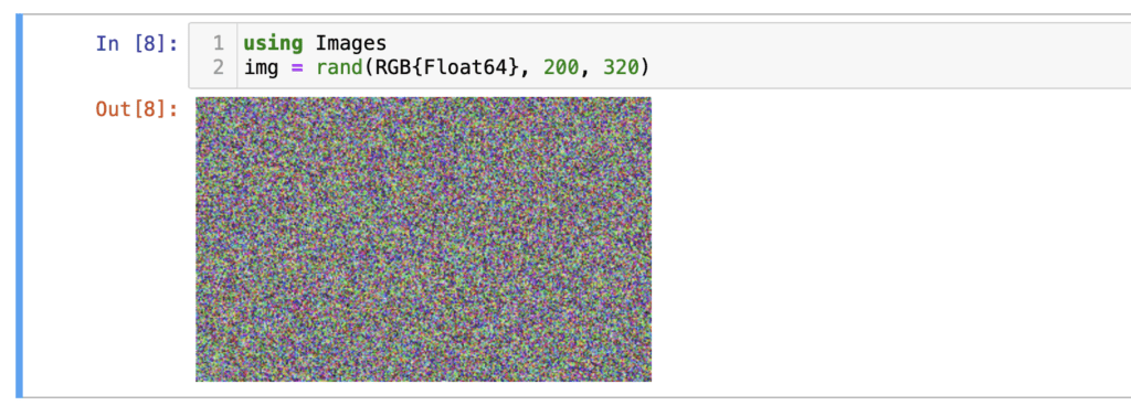 Julia images package array