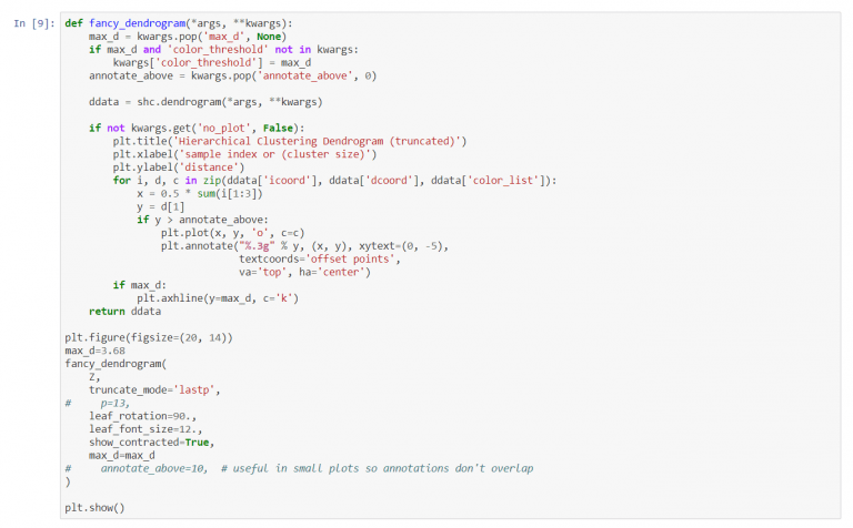 Define the number of clusters