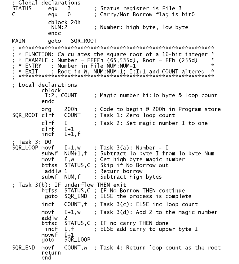 Assembly programming