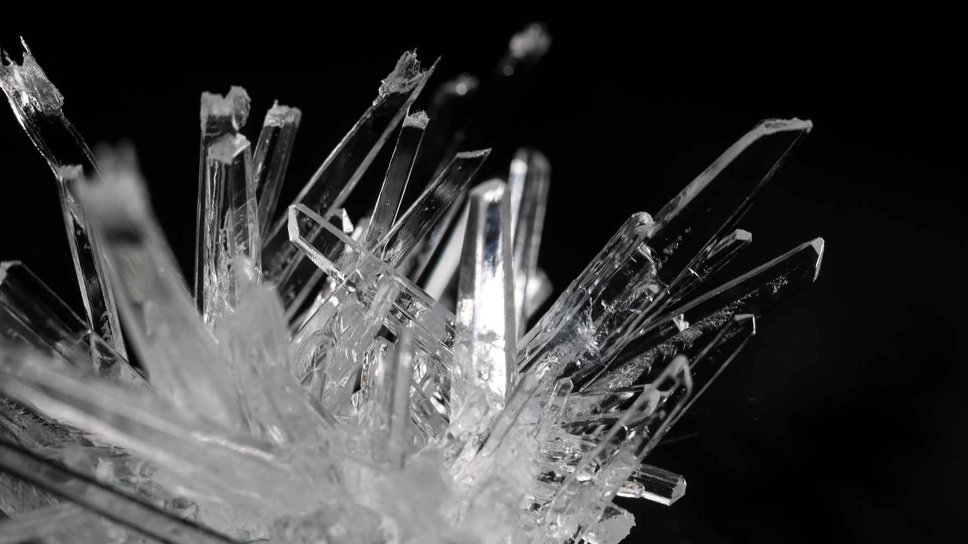 clear crystals