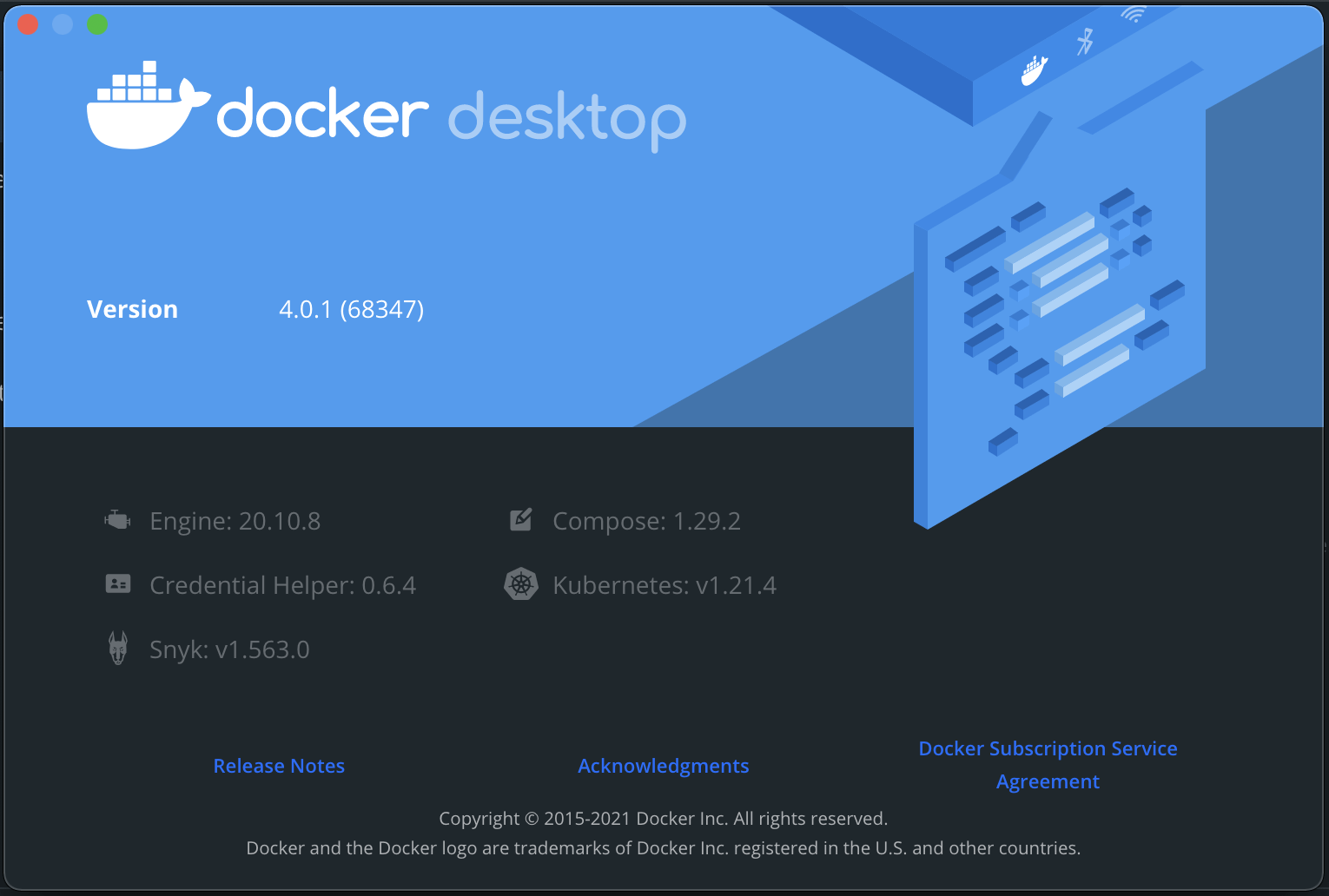 Docker desktop
