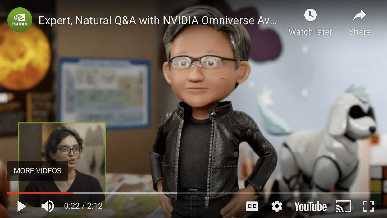NVidia metaverse presentation