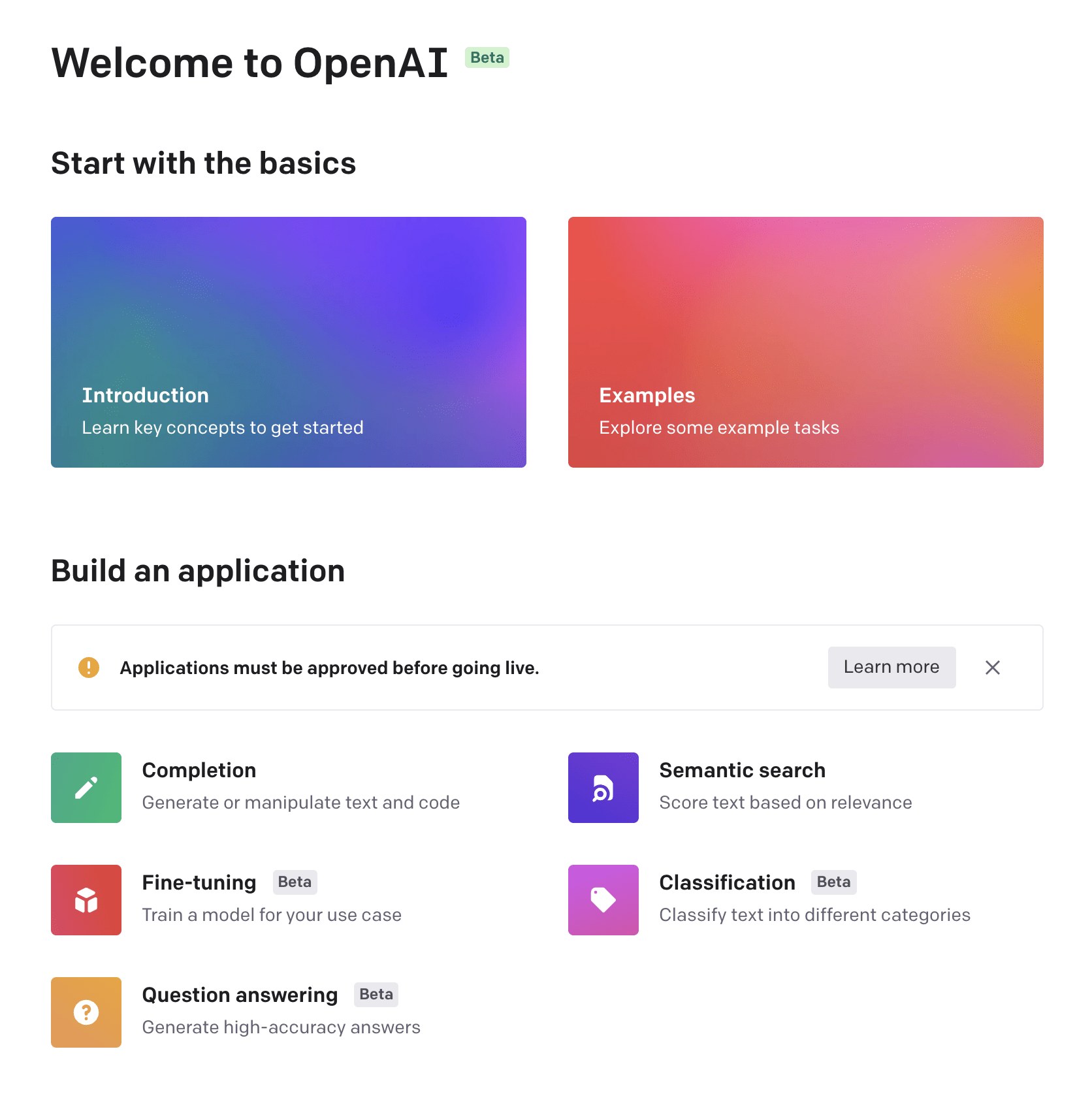 OpenAI services