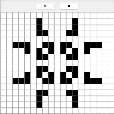pattern from Conway's Game of Life