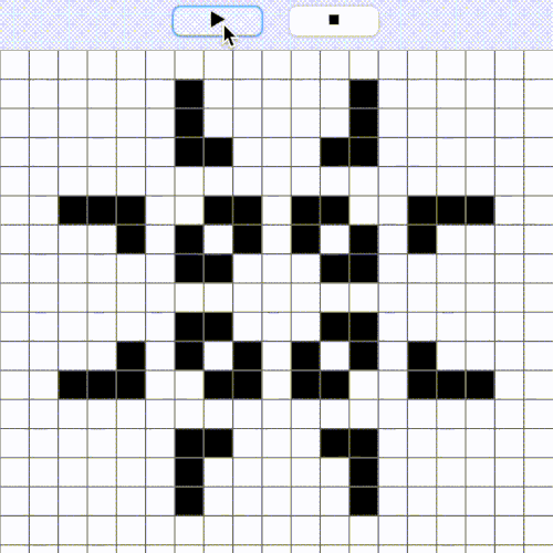 pattern from Conway's Game of Life