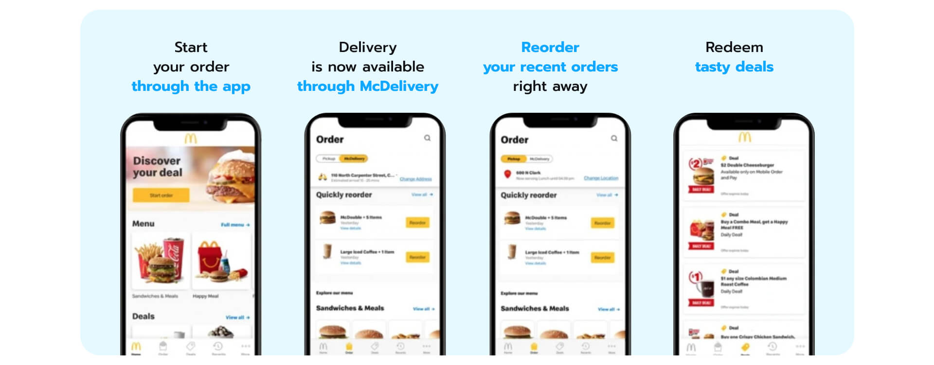 McDonald's mobile app