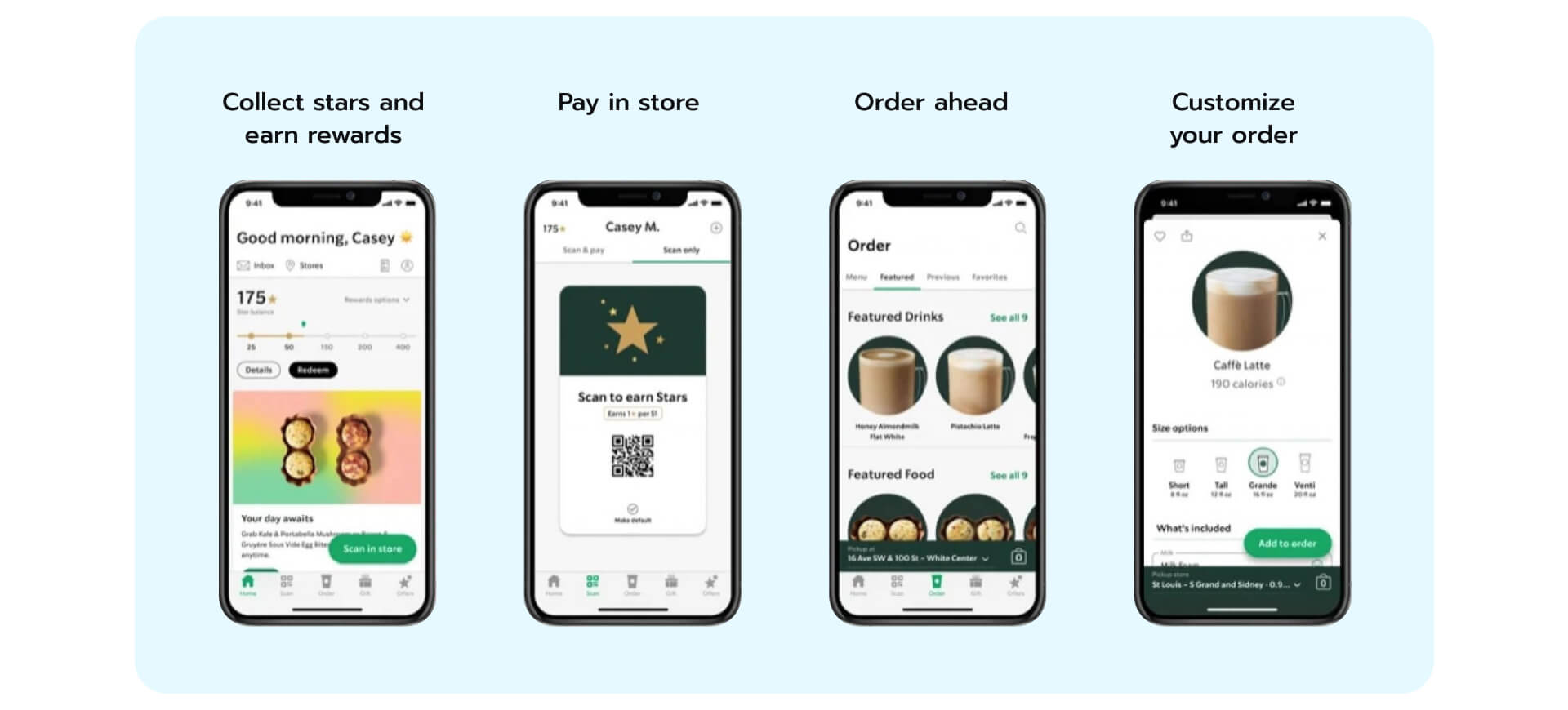 Starbuck's business application