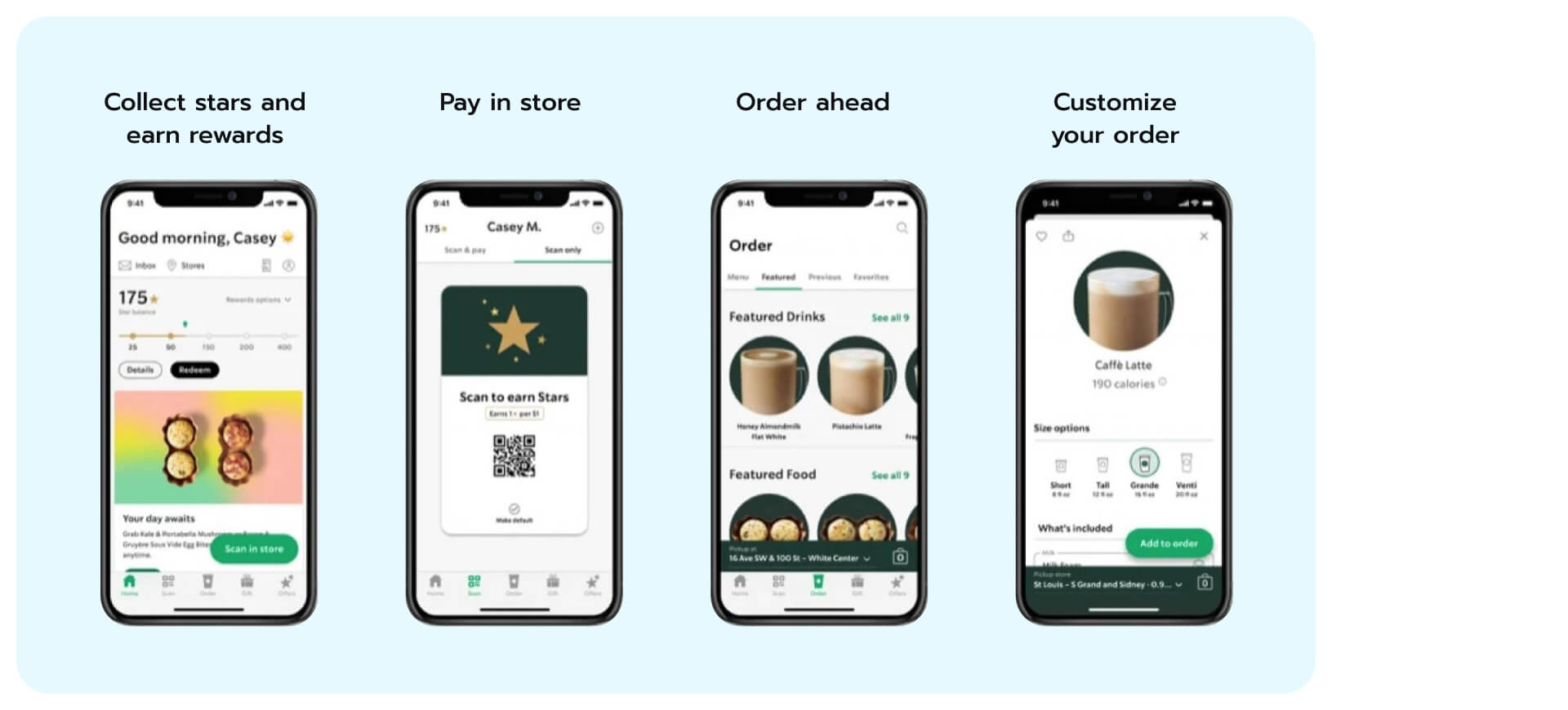 Starbucks business app example