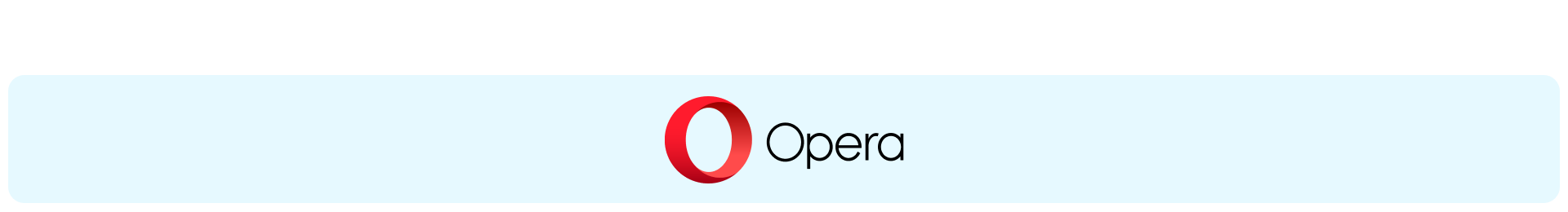 Opera browser logo