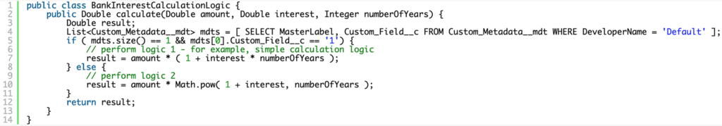 1 Salesforce Custom Metadata 1