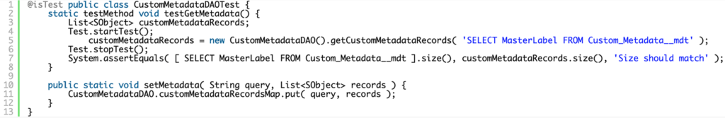 4 Salesforce Custom Metadata 5
