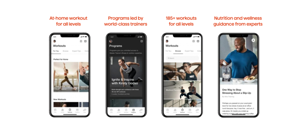 5 Brands That Have Notched Up Their Success with Mobile Apps 1 Nike App