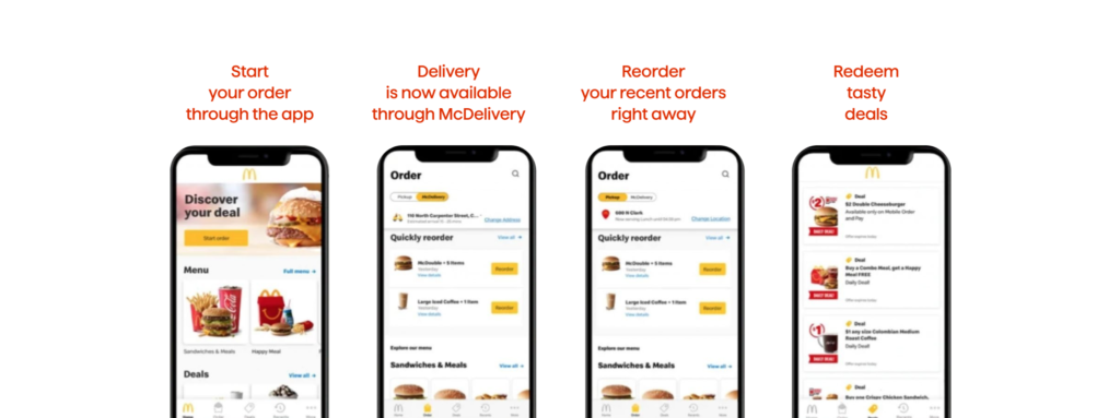 5 Brands That Have Notched Up Their Success with Mobile Apps 3 McDonald's mobile app