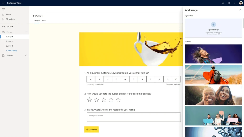 Microsoft Dynamics 365 Modules: Business Use Cases, Pros and Cons 25 Microsoft Dynamics 365 Customer Voice