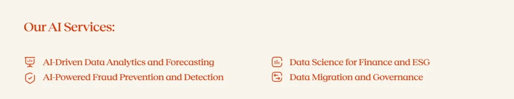 Our AI Services - Avenga