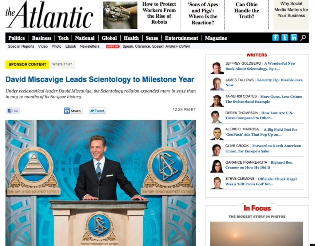 atlantic controversy native advertising - Avenga