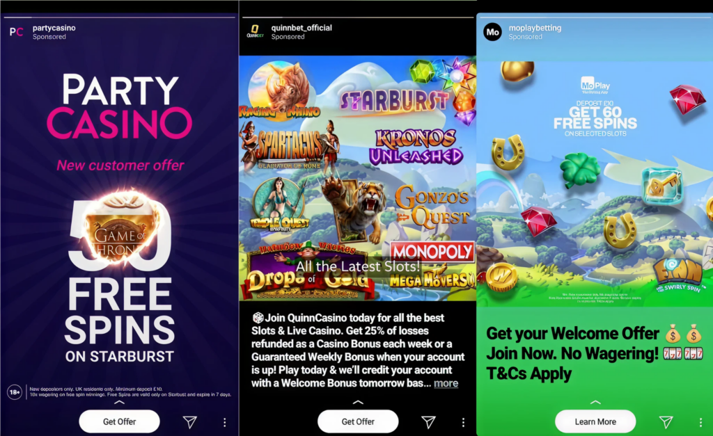 facebook gambling advertising examples 1 - Avenga