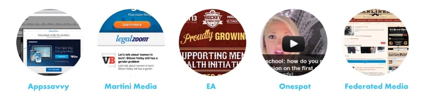 in ad with native elements - Avenga