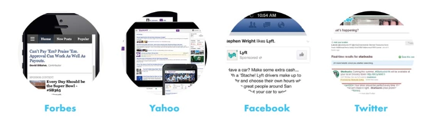 in feed and social native ad - Avenga