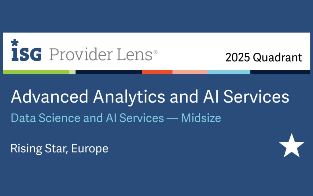 Full spectrum of AI ISG - Avenga