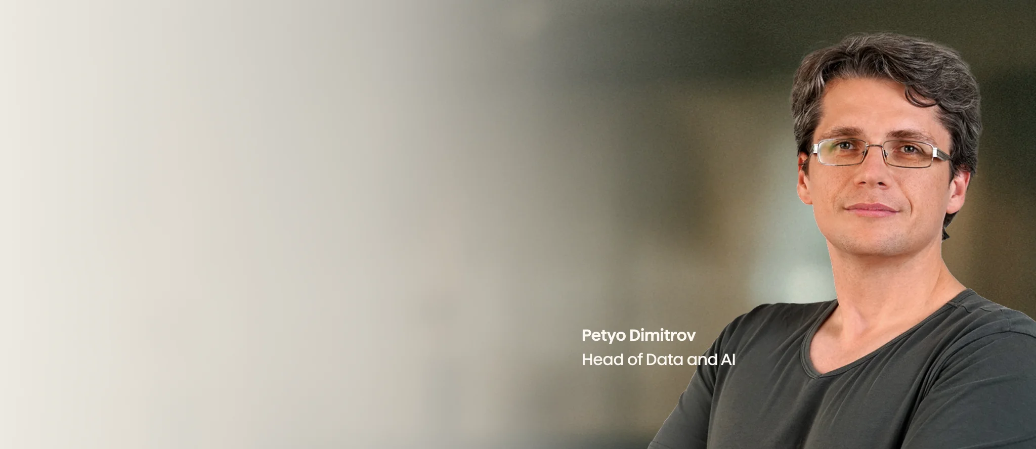 Petyo Dimitrov Data and AI - Avenga