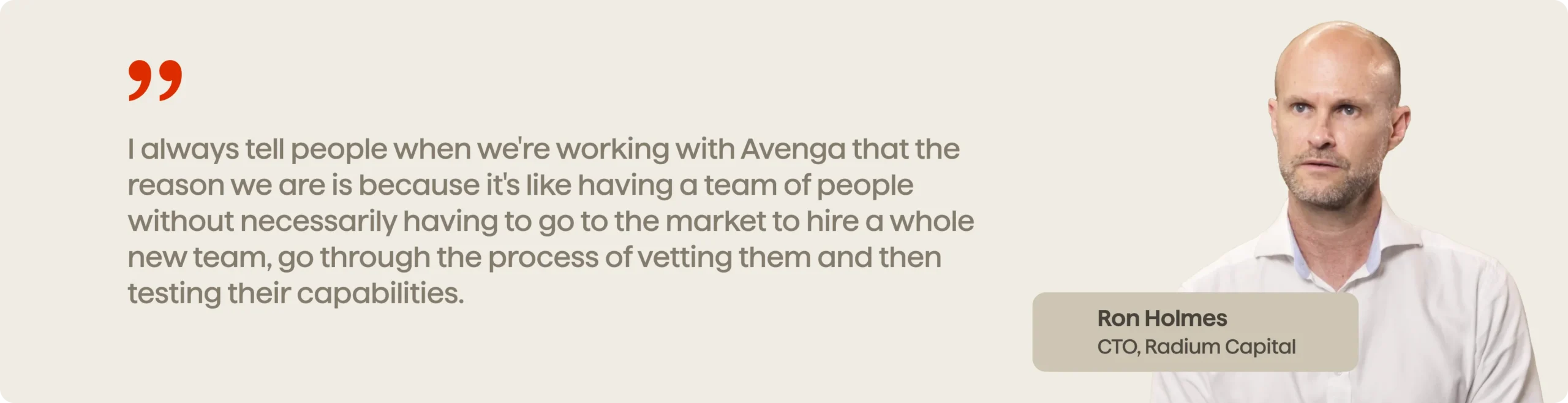 quote Ron Holmes scaled - Avenga
